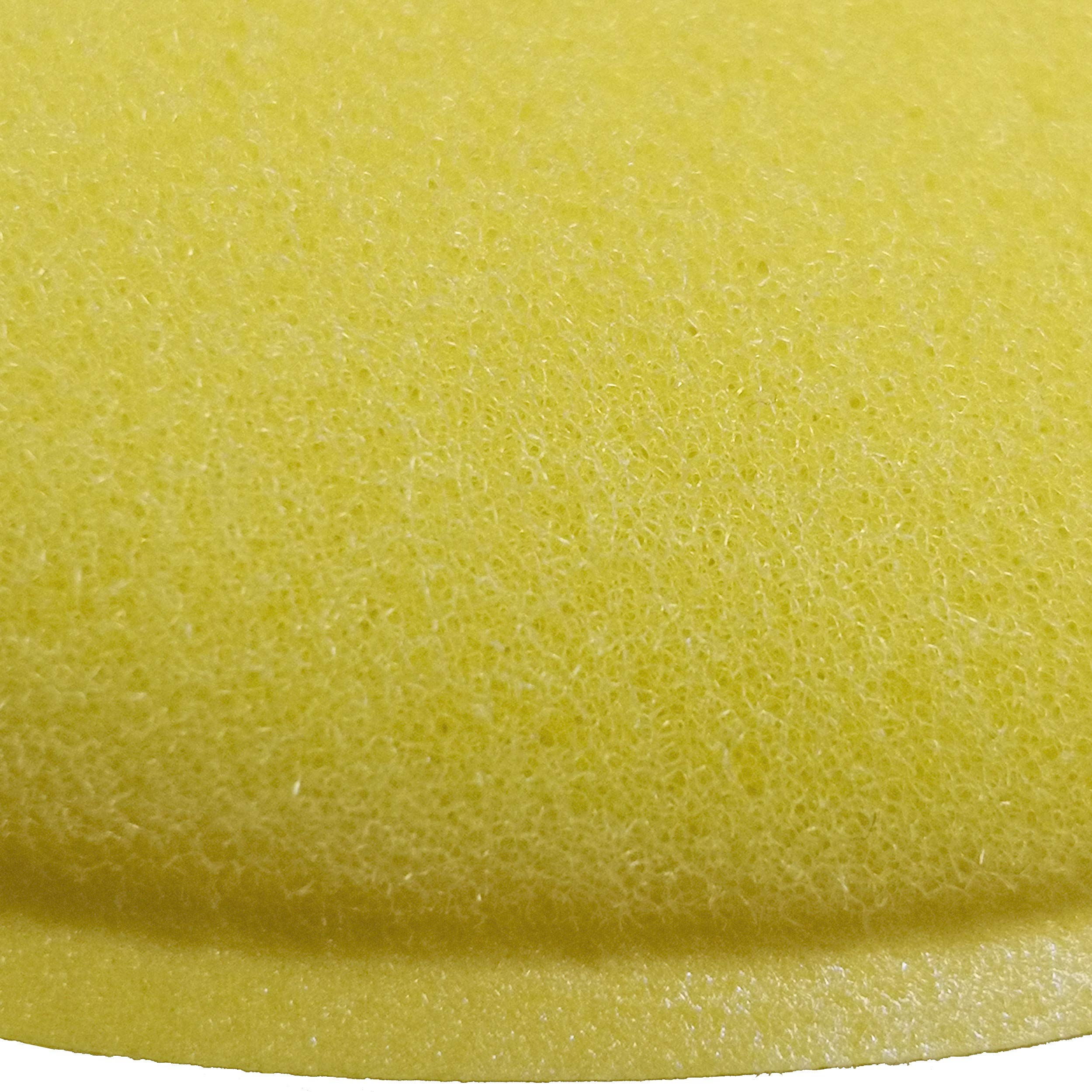 Polyte Foam Detailing Applicator Pad (Yellow, 8 Pack, 4.3 in) - Image 3