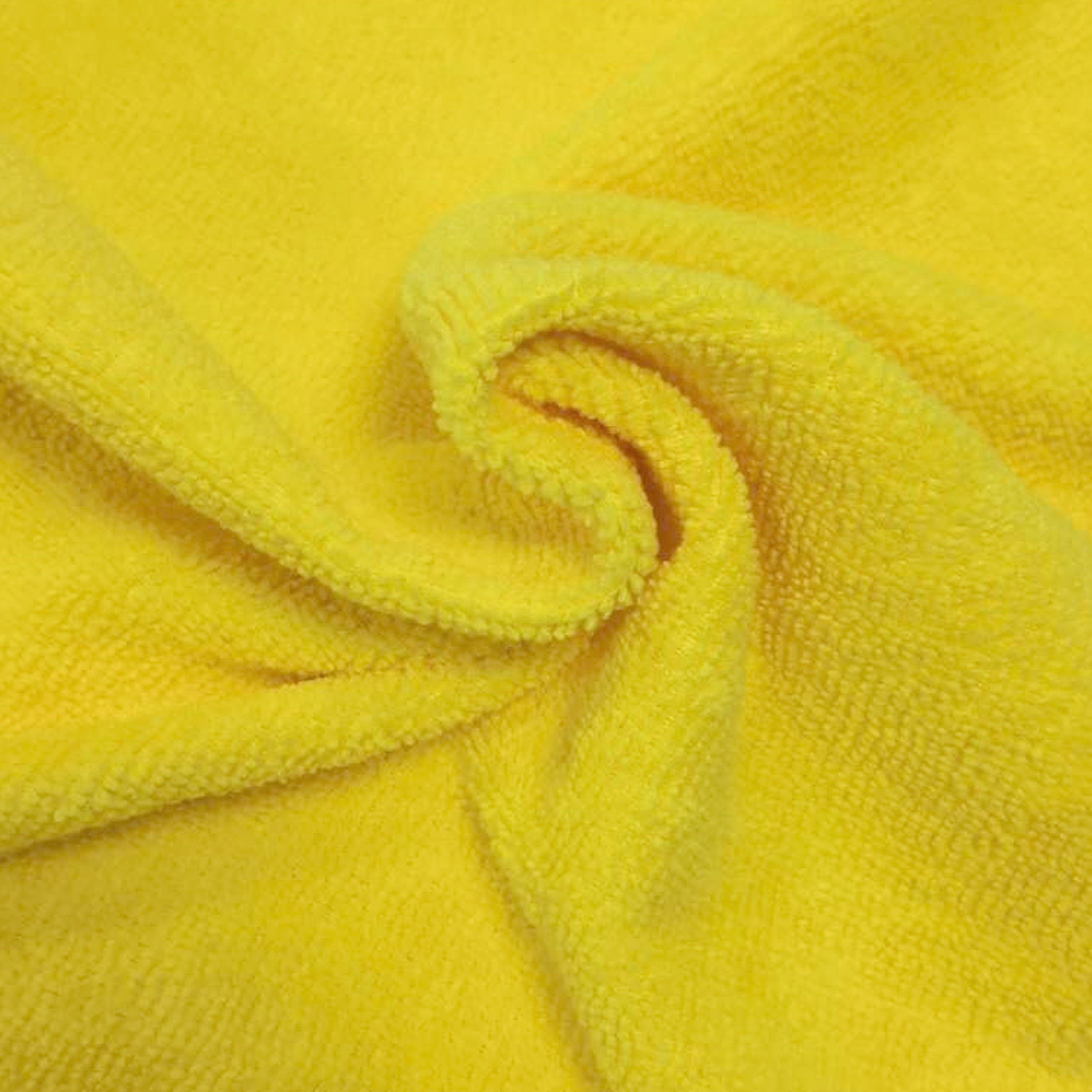 POLYTE Microfiber Cleaning Cloth Ultrasonic Cut Edgeless, 14 x 14 in (36 Pack, Blue,Green,Yellow) - Image 5