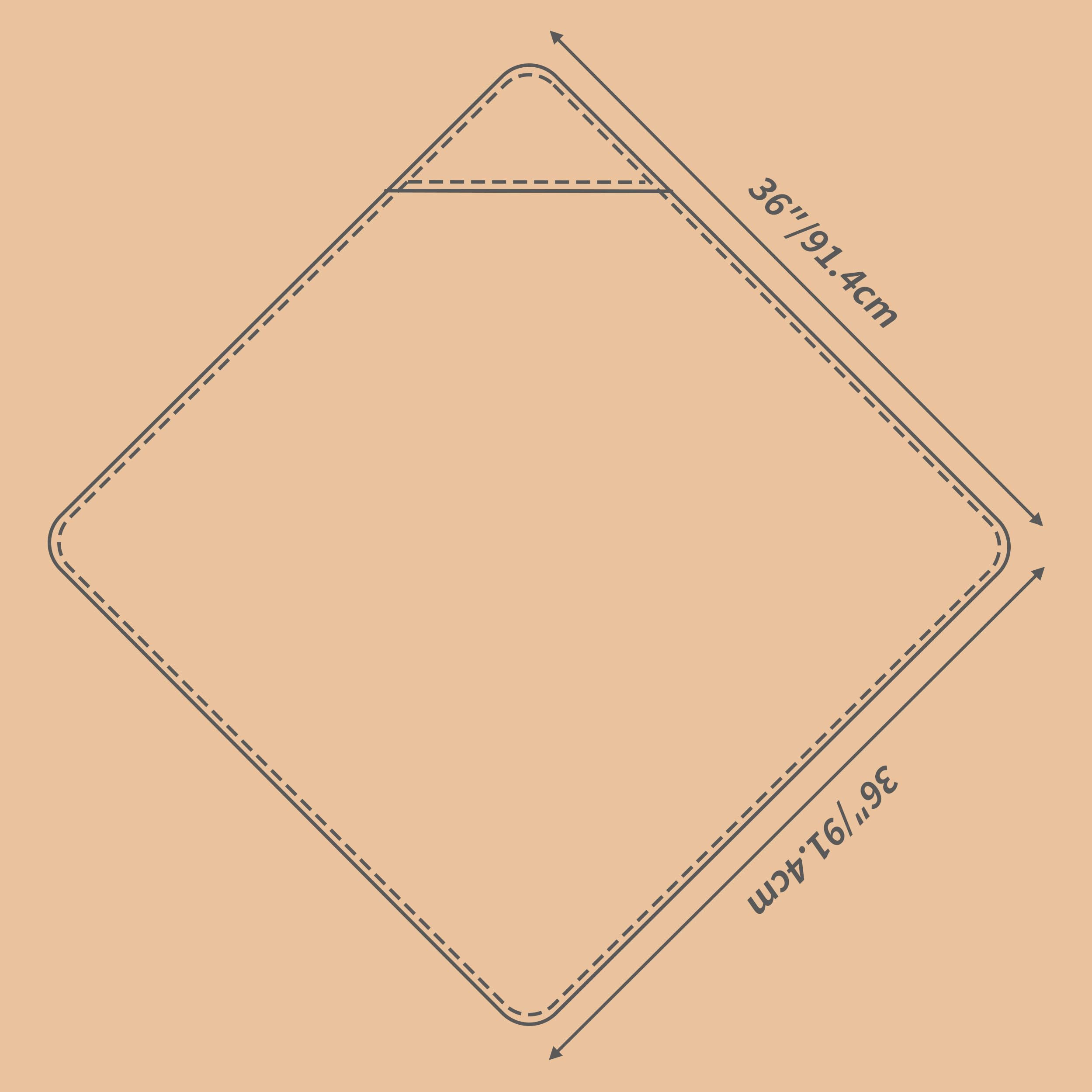 POLYTE Premium Hypoallergenic Microfiber Hooded Baby Bath Towel, 36 x 36 in, 2 Pack (White w/Yellow,Blue Trim) - Image 3